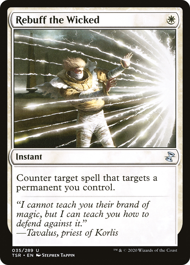 Rebuff the Wicked (TSR-035) - [Time Spiral Remastered] Foil