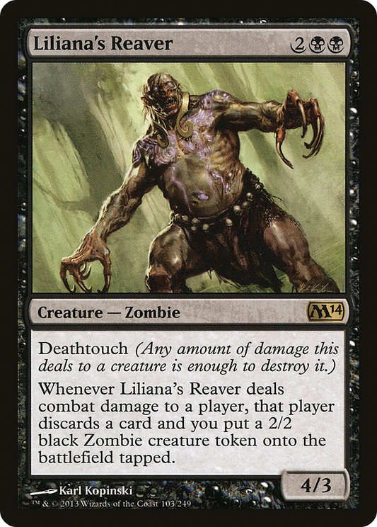 Liliana's Reaver (M14-103) - [Magic 2014] Foil