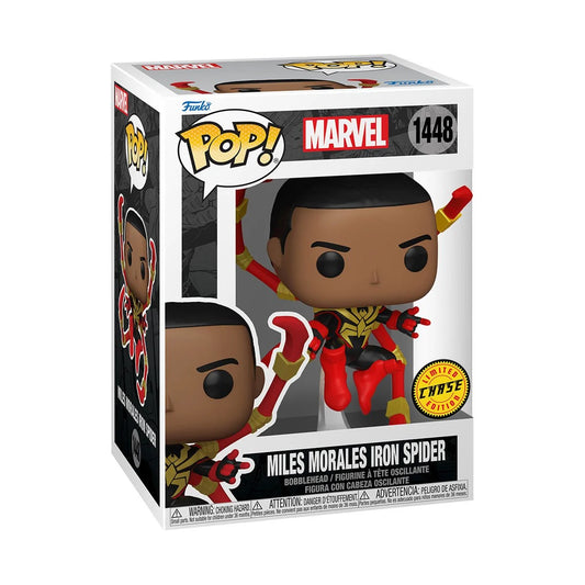 Spider-Man Comics Miles Morales Iron Spider Funko Pop! Vinyl Figure (Chase Variant)