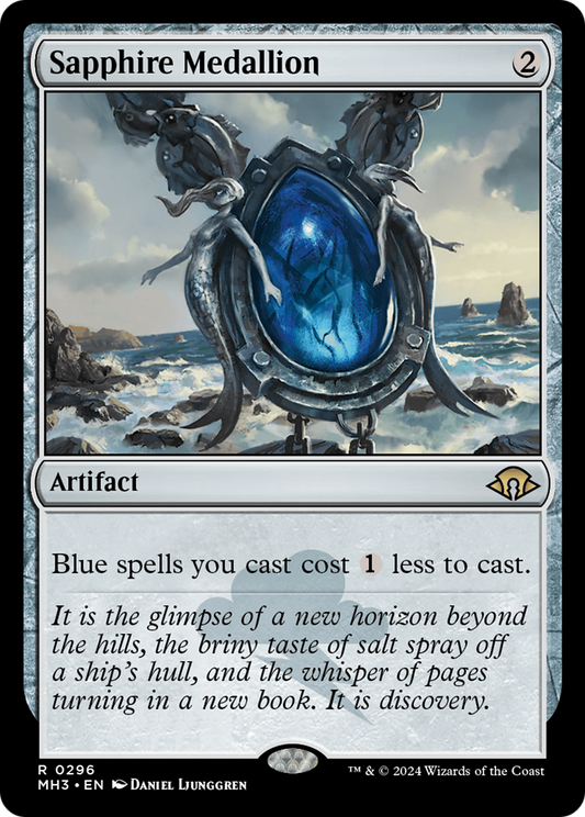 Médaillon saphir (MH3-296) - [Modern Horizons 3] 