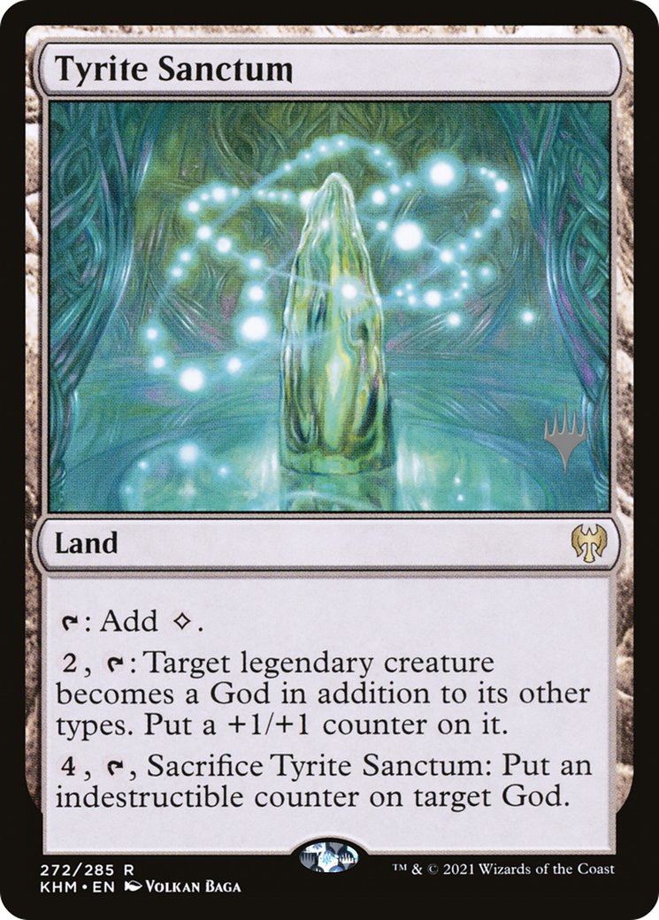 Tyrite Sanctum (PPKHM-272) - [Kaldheim Promos] Foil