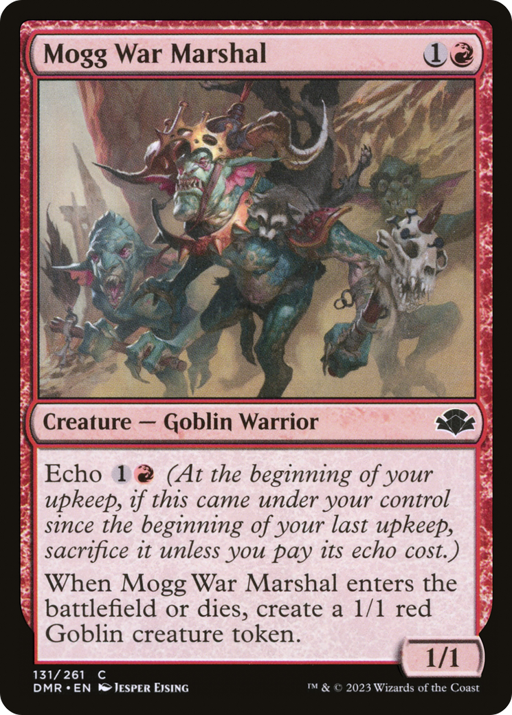 Mogg War Marshal (DMR-131) - [Dominaria Remastered] Foil