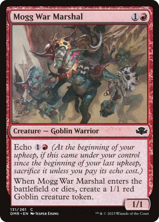 Mogg War Marshal (DMR-131) - [Dominaria Remastered] Foil