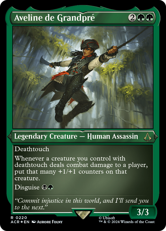Aveline de Grandpré (ACR-220) - [Assassin's Creed] Etched Foil