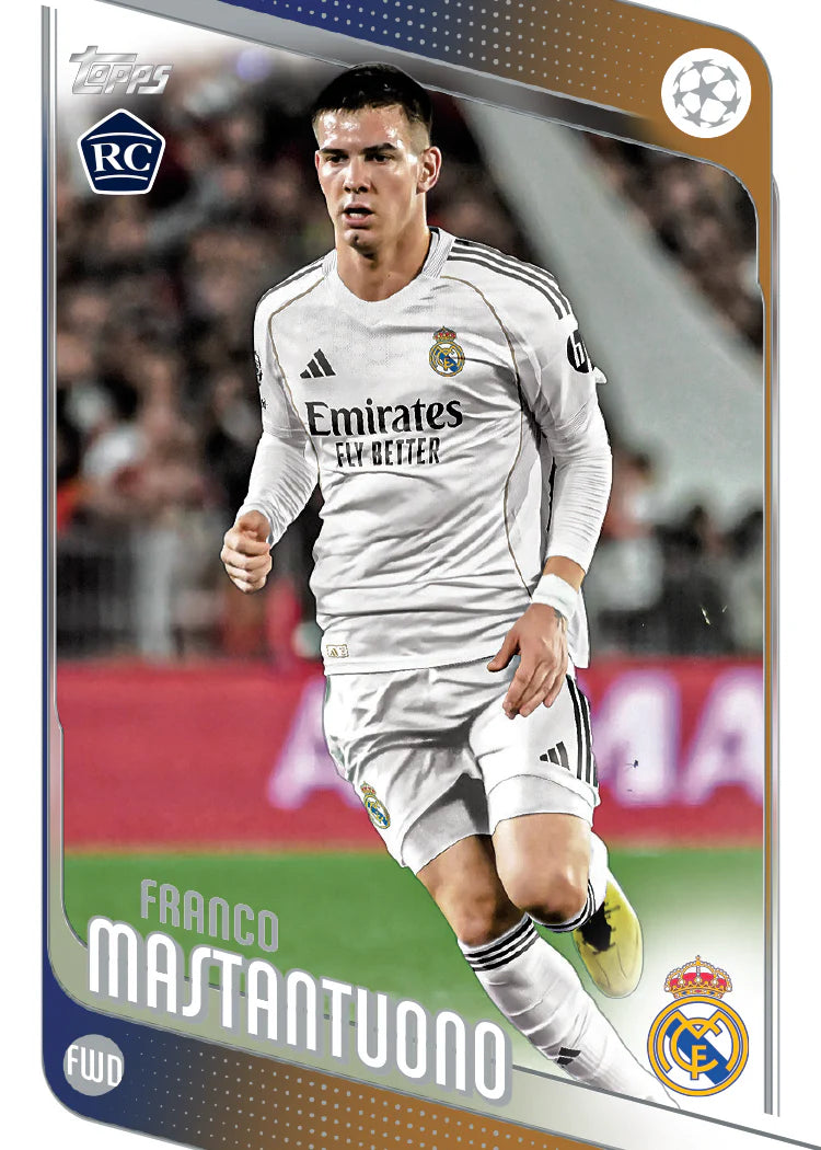 2025-26 Topps UEFA Club Competitions - Value Box