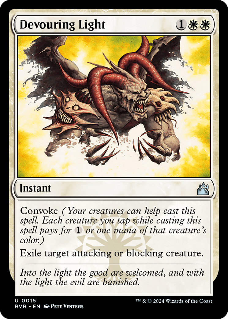 Devouring Light (RVR-015) - [Ravnica Remastered] Foil