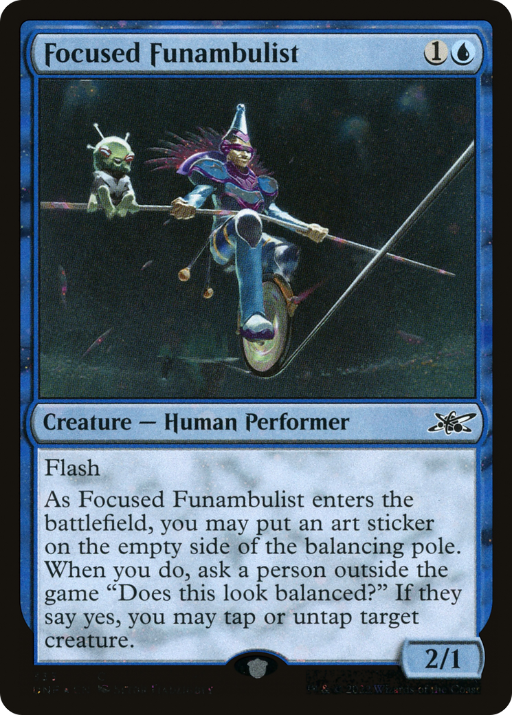 Focused Funambulist (UNF-333) - [Unfinity] Foil