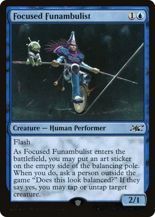 Focused Funambulist (UNF-333) - [Unfinity] Foil