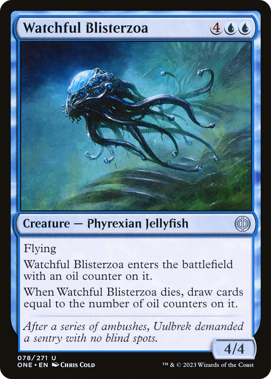 Watchful Blisterzoa (ONE-078) - [Phyrexia: All Will Be One]
