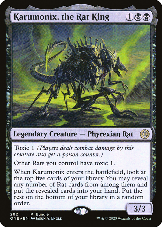 Karumonix, the Rat King (UMP-282) - [Phyrexia: All Will Be One] Foil