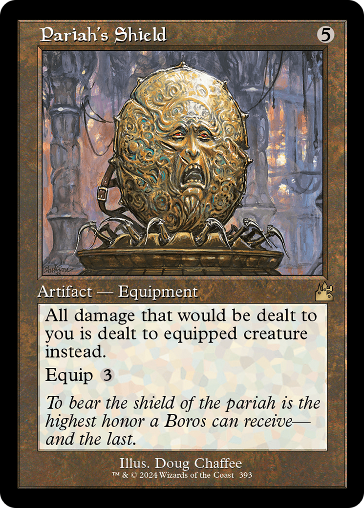 Pariah's Shield (RVR-393) - [Ravnica Remastered] Foil