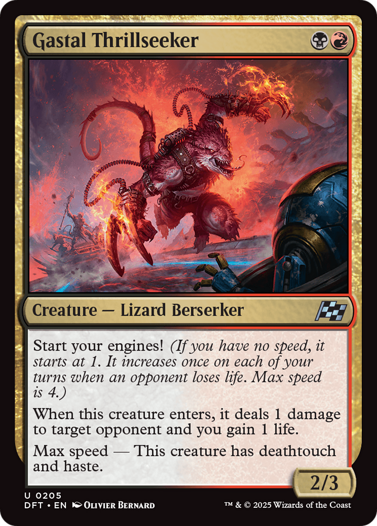 Gastal Thrillseeker (DFT-205) - [Aetherdrift] Foil