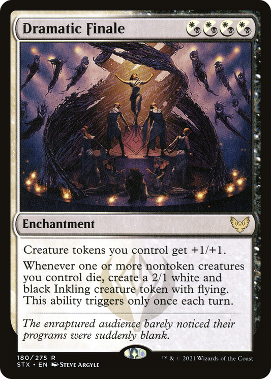 Dramatic Finale (STX-180) - [Strixhaven: School of Mages] Foil