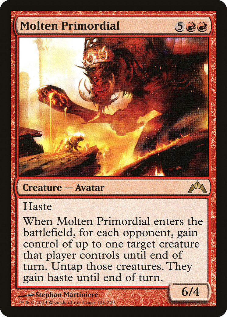 Molten Primordial (GTC-101) - [Gatecrash]
