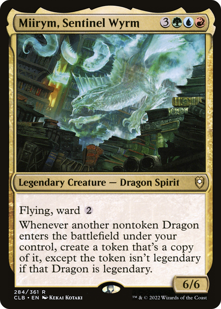 Miirym, Sentinel Wyrm (CLB-284) - [Commander Legends: Battle for Baldur's Gate]