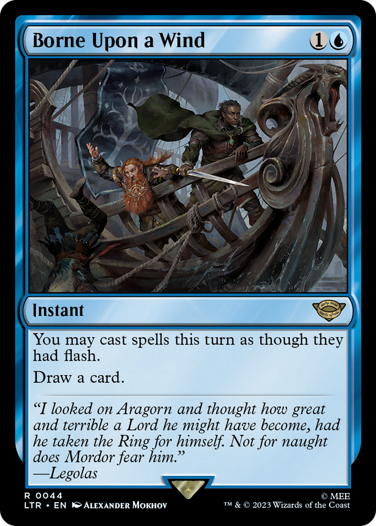 Borne Upon a Wind (LTR-044) - [The Lord of the Rings: Tales of Middle-earth] Foil