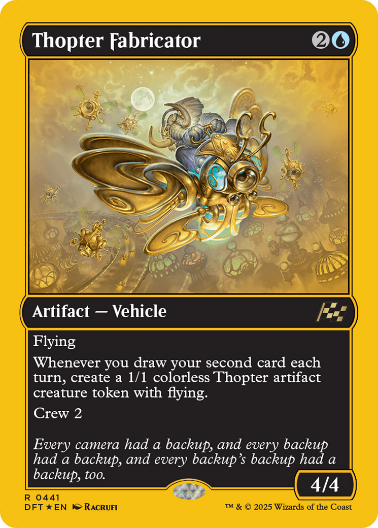 Thopter Fabricator (DFT-441) - [Aetherdrift] Foil