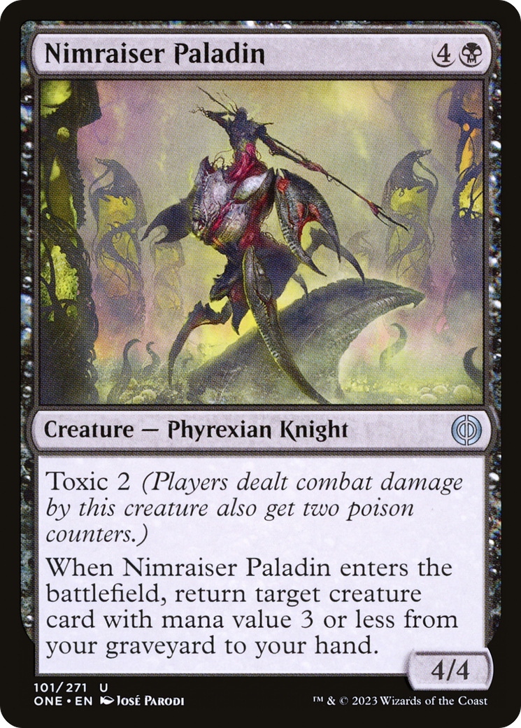 Nimraiser Paladin (ONE-101) - [Phyrexia: All Will Be One] Foil