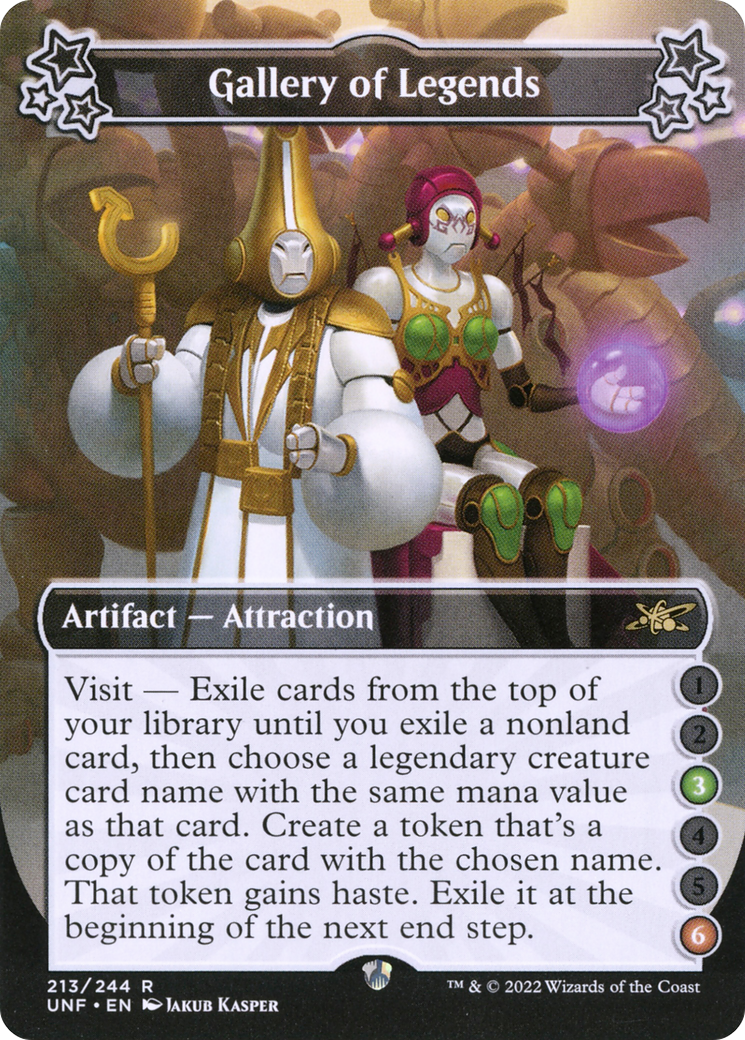 Gallery of Legends (UNF-213A) - [Unfinity] Foil