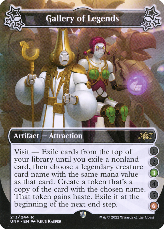 Gallery of Legends (UNF-213A) - [Unfinity] Foil