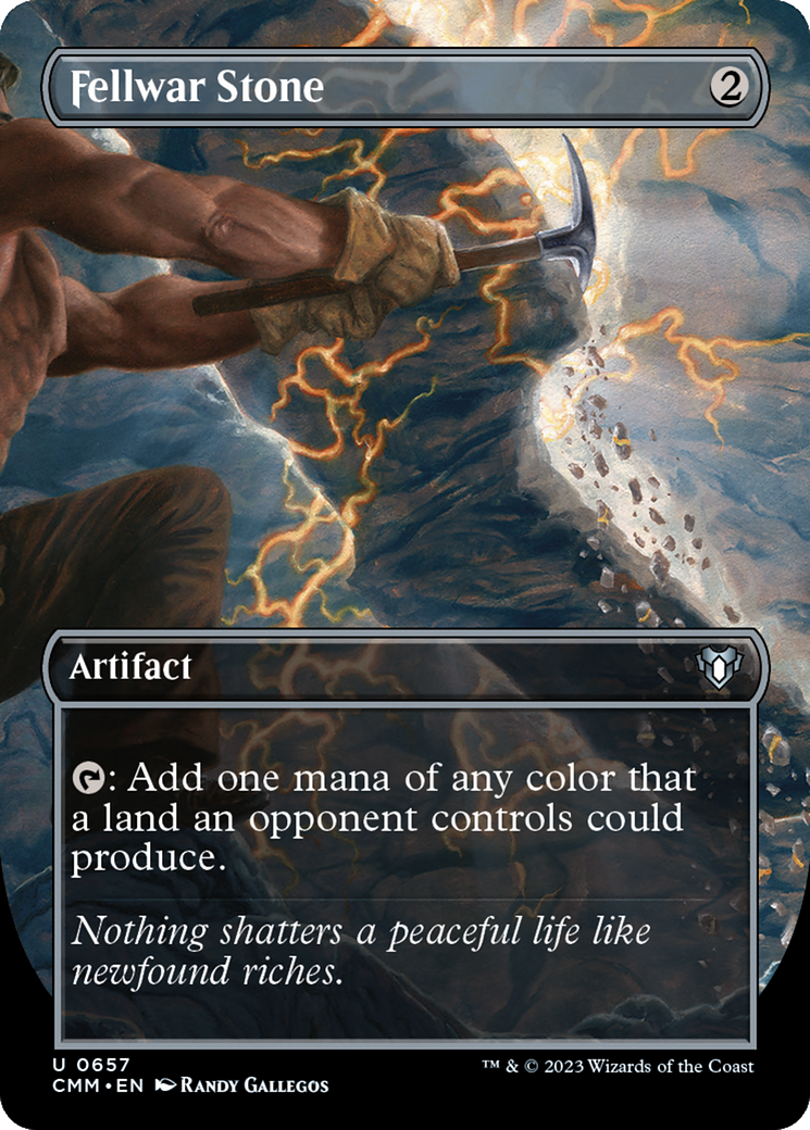 Fellwar Stone (Art alternatif sans frontières) [Commander Masters] 