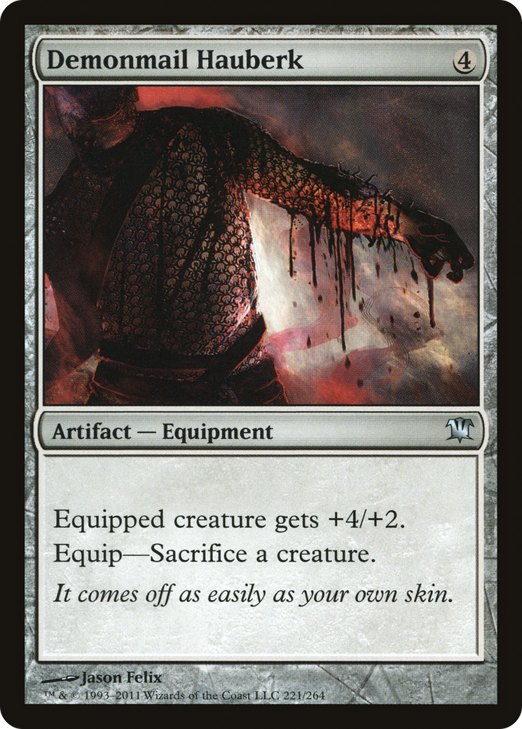 Demonmail Hauberk (ISD-221) - [Innistrad]