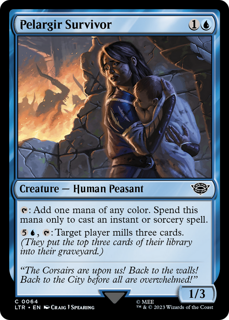Pelargir Survivor (LTR-064) - [The Lord of the Rings: Tales of Middle-earth]