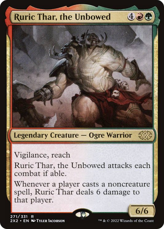 Ruric Thar, the Unbowed (2X2-271) - [Double Masters 2022] Foil