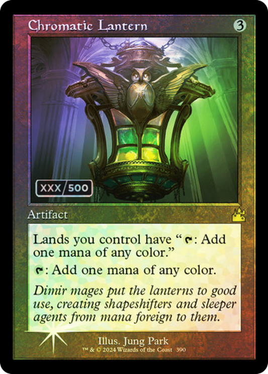 Chromatic Lantern (RVR-390Z) - [Ravnica Remastered] Foil