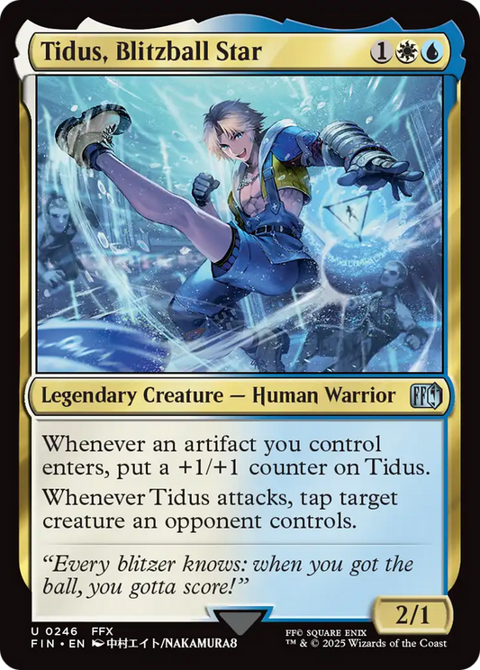 Tidus, Blitzball Star (FIN-246) - [FINAL FANTASY] Foil