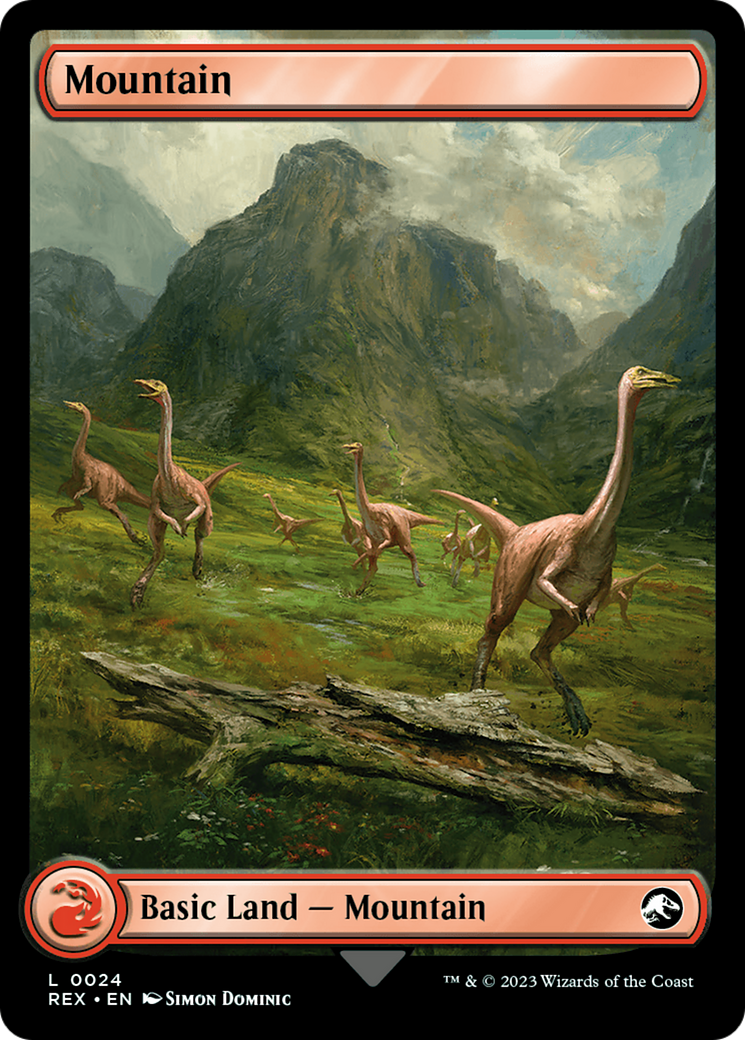 Mountain // Mountain (REX-024) - [Jurassic World Collection]