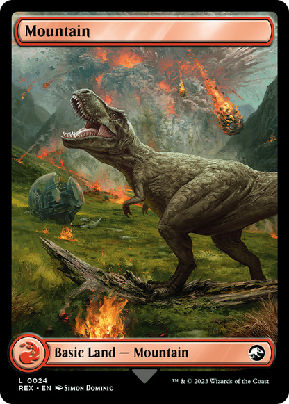 Mountain // Mountain (REX-024) - [Jurassic World Collection]