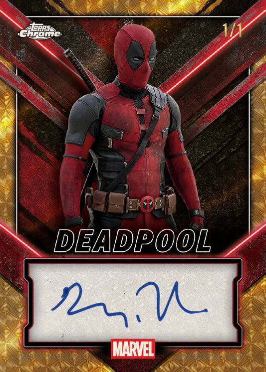2025 Topps Chrome® Deadpool Value Box