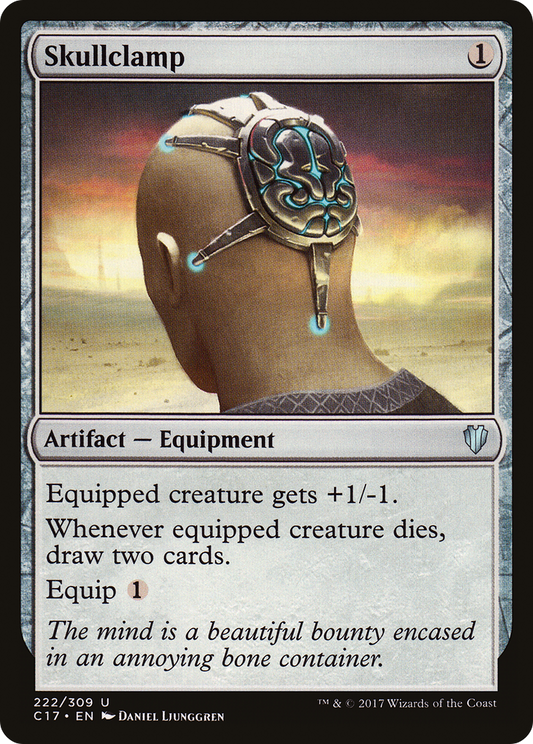 Skullclamp (C17-222) - [Commander 2017]