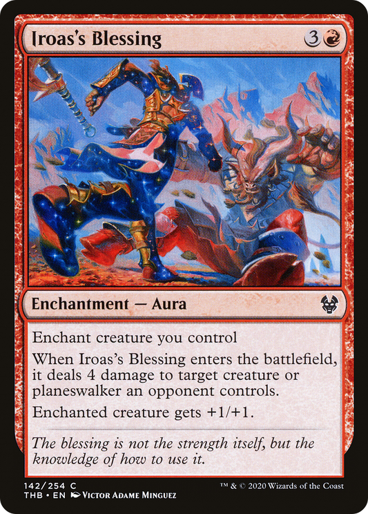 Iroas's Blessing (THB-142) - [Theros Beyond Death]
