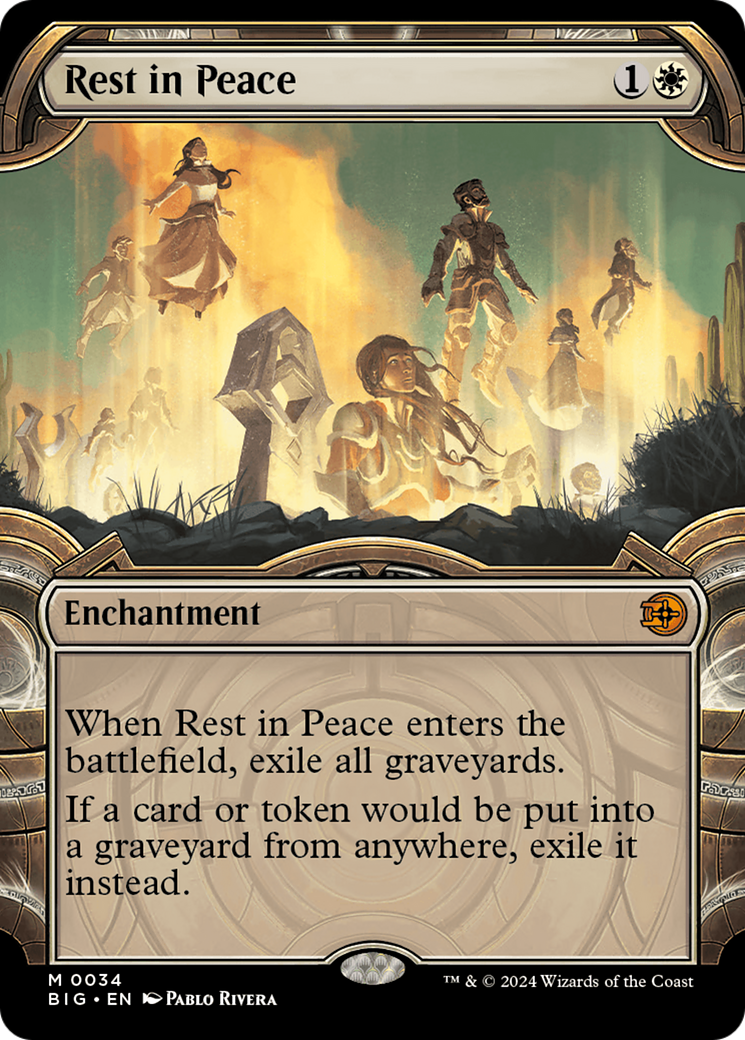 Rest in Peace (BIG-034) - [The Big Score]: (Showcase) Foil