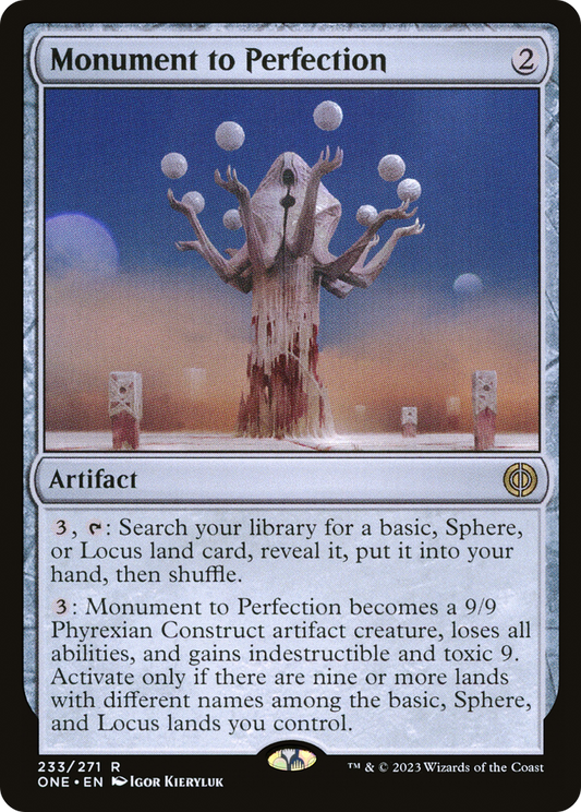 Monument to Perfection (ONE-233) - [Phyrexia: All Will Be One]