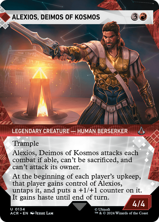 Alexios, Deimos de Kosmos (ACR-134) - [Assassin's Creed] : (Vitrine) (Sans bordure) 