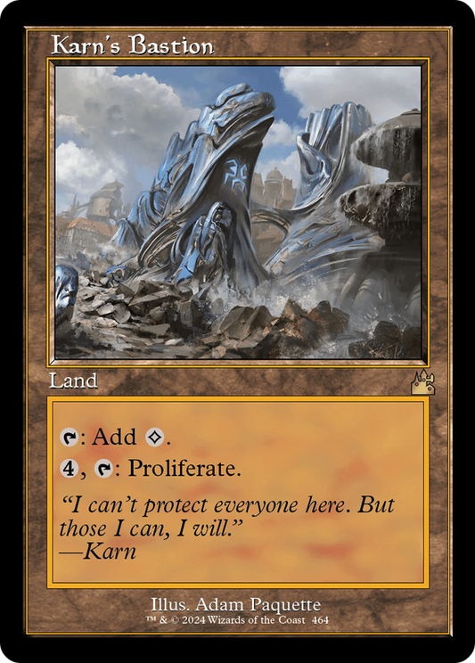 Karn's Bastion (RVR-464) - [Ravnica Remastered]