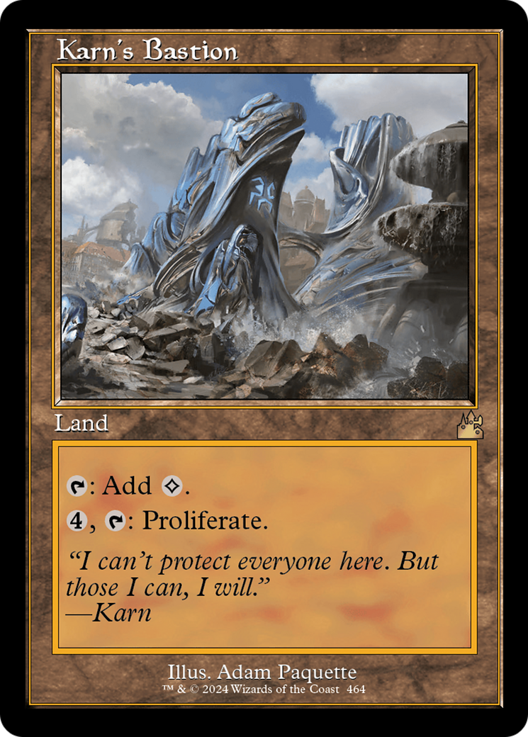 Karn's Bastion (RVR-464) - [Ravnica Remastered] Foil