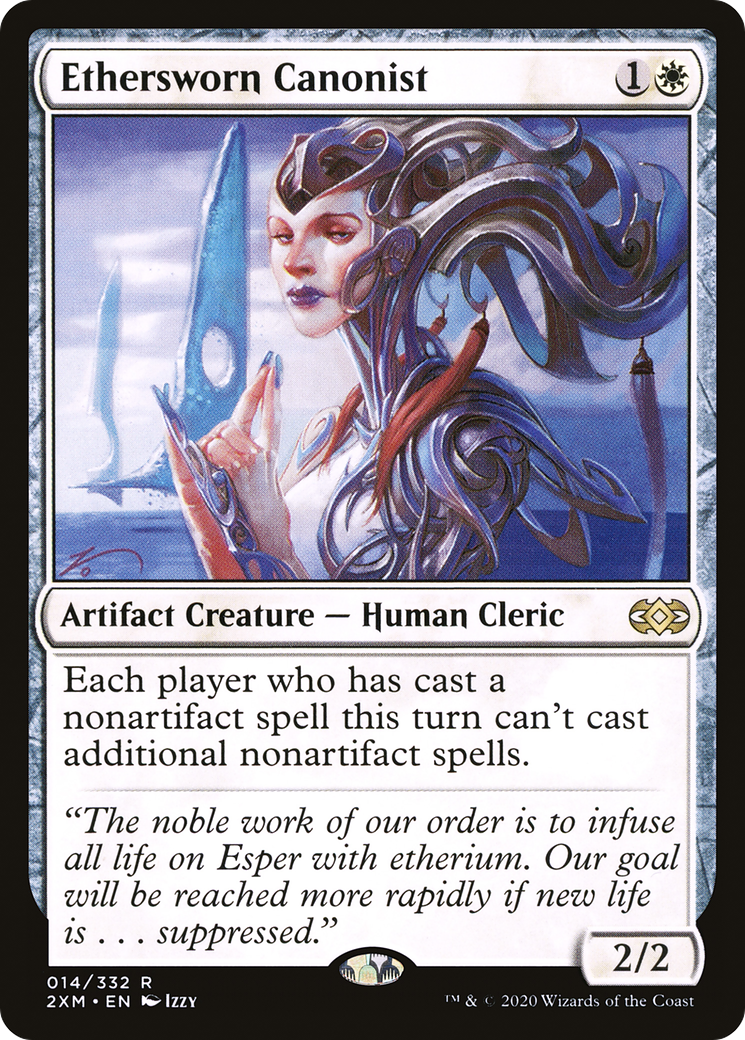 Ethersworn Canonist (2XM-014) - [Double Masters] Foil