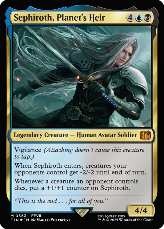 Sephiroth, Planet's Heir (FIN-553) - [FINAL FANTASY] Foil