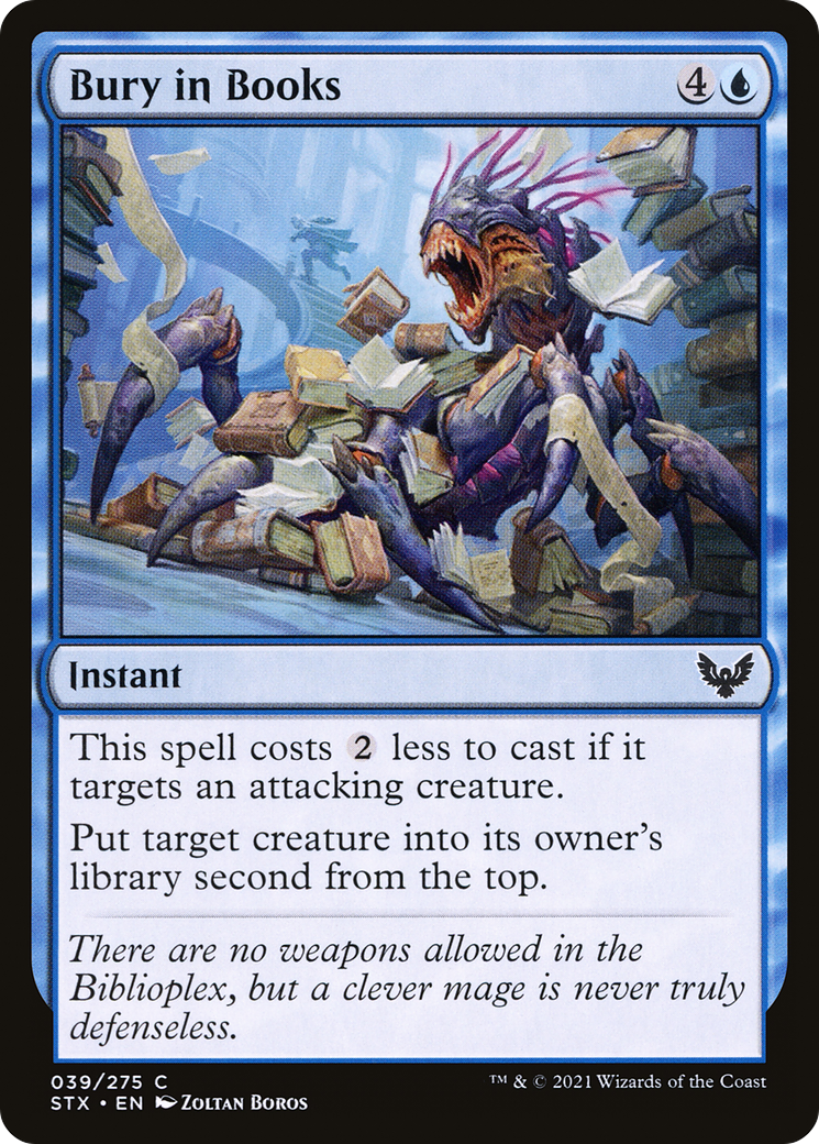 Bury in Books (STX-039) - [Strixhaven: School of Mages]