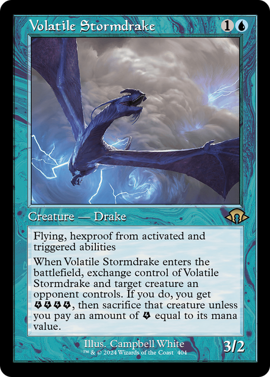 Drake des tempêtes volatile (MH3-404) - [Horizons modernes 3] 
