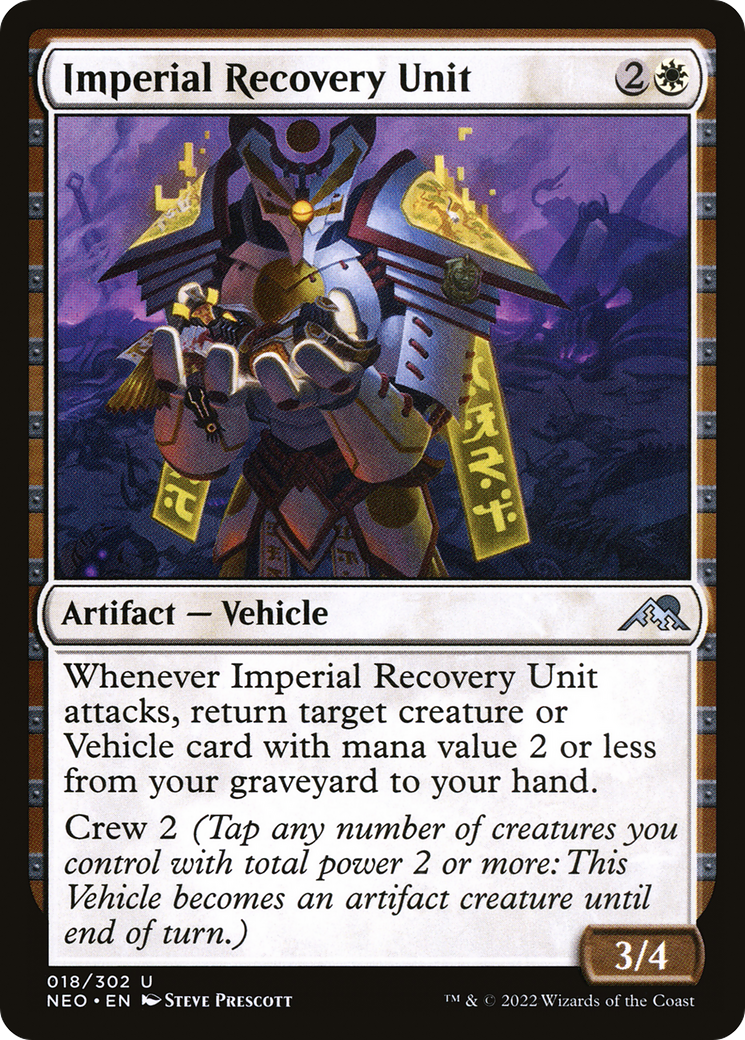 Imperial Recovery Unit (NEO-018) - [Kamigawa: Neon Dynasty]