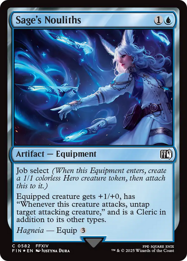 Sage's Nouliths (FIN-582) - [FINAL FANTASY] Foil