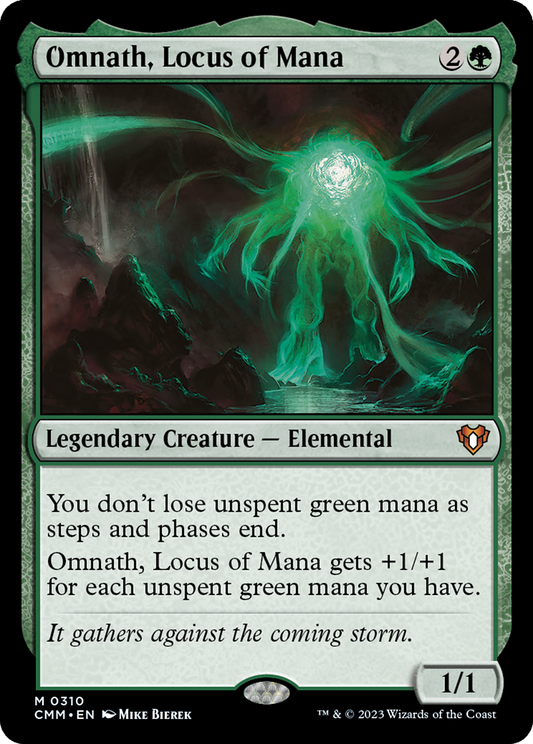 Omnath, Locus of Mana (CMM-310) - [Commander Masters] Foil