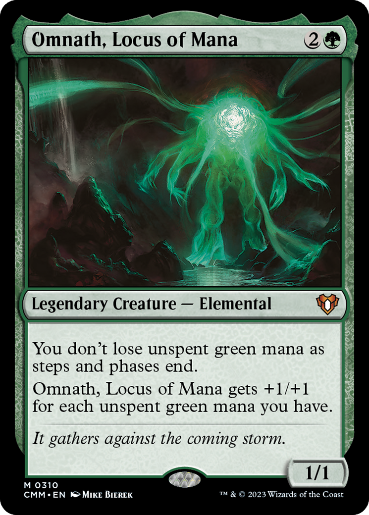 Omnath, Locus of Mana (CMM-310) - [Commander Masters] Foil