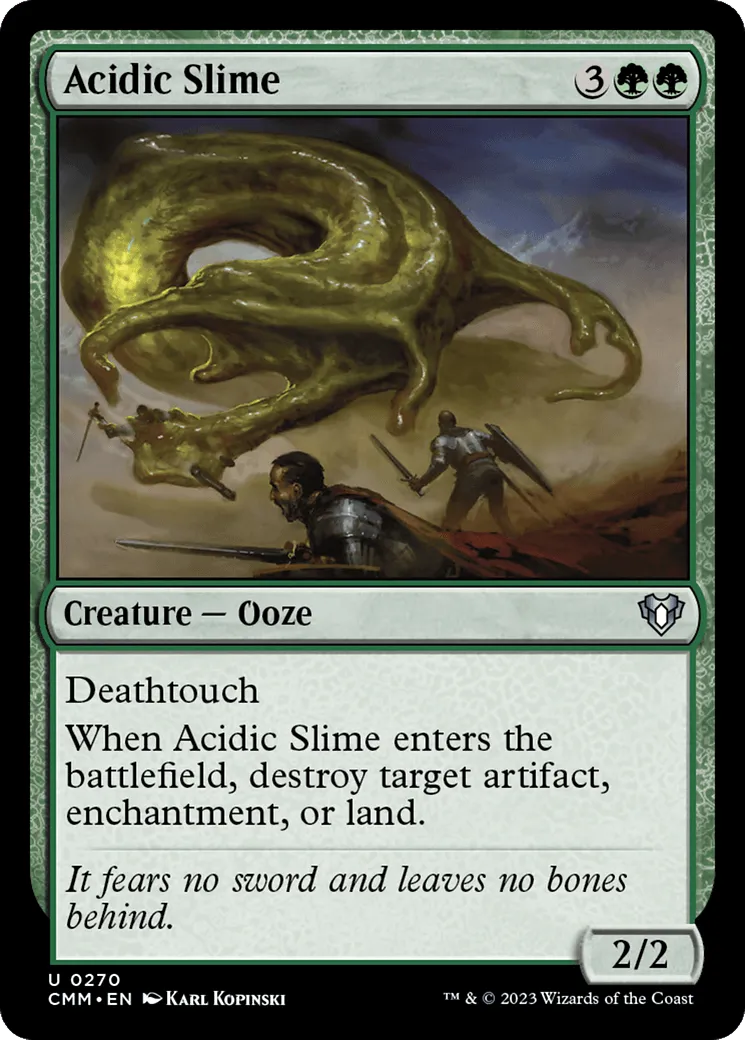 Acidic Slime [Commander Masters] - Emmett's ToyStop