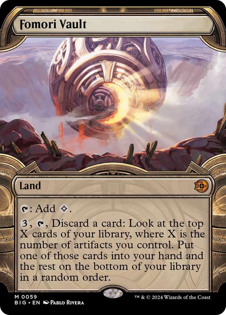 Fomori Vault (BIG-059) - [The Big Score]: (Showcase) Foil